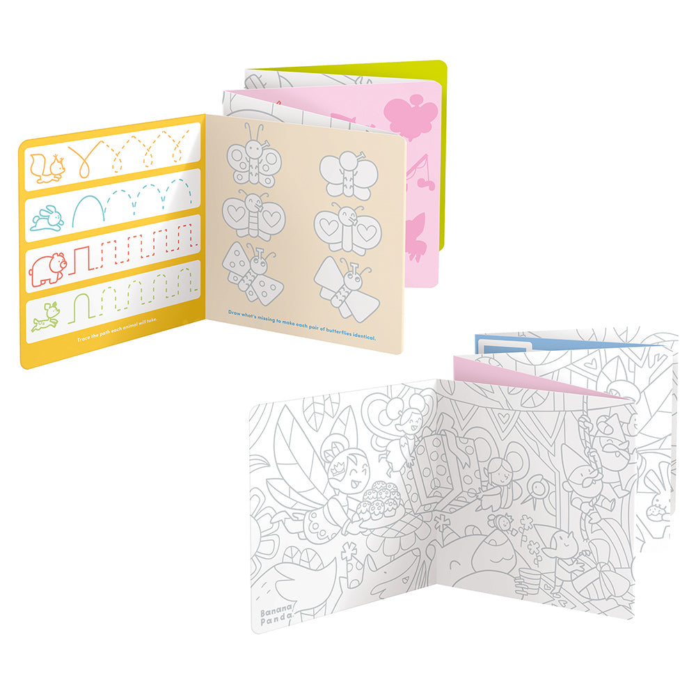 Looong Coloring Books - I Love Coloring Fairies