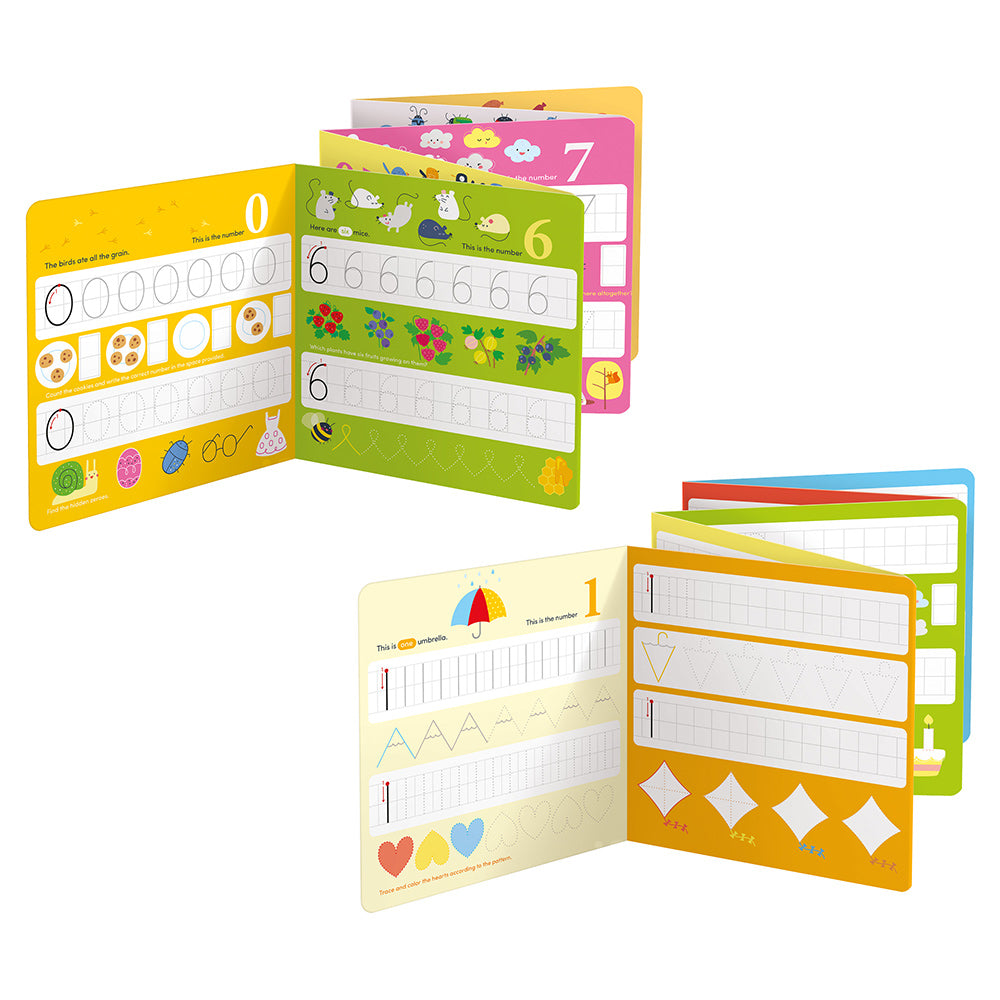 Looong Coloring Books - Ready to Write Numbers