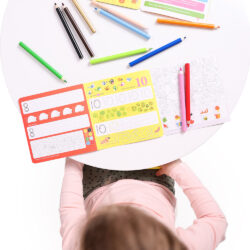 Looong Coloring Books - Ready to Write Numbers