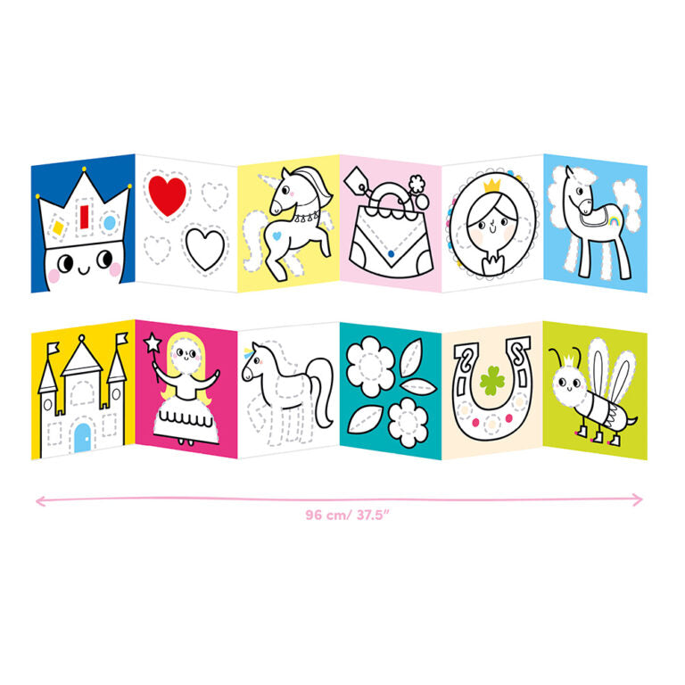 Looong Coloring Books - Ready to Draw Wonderland