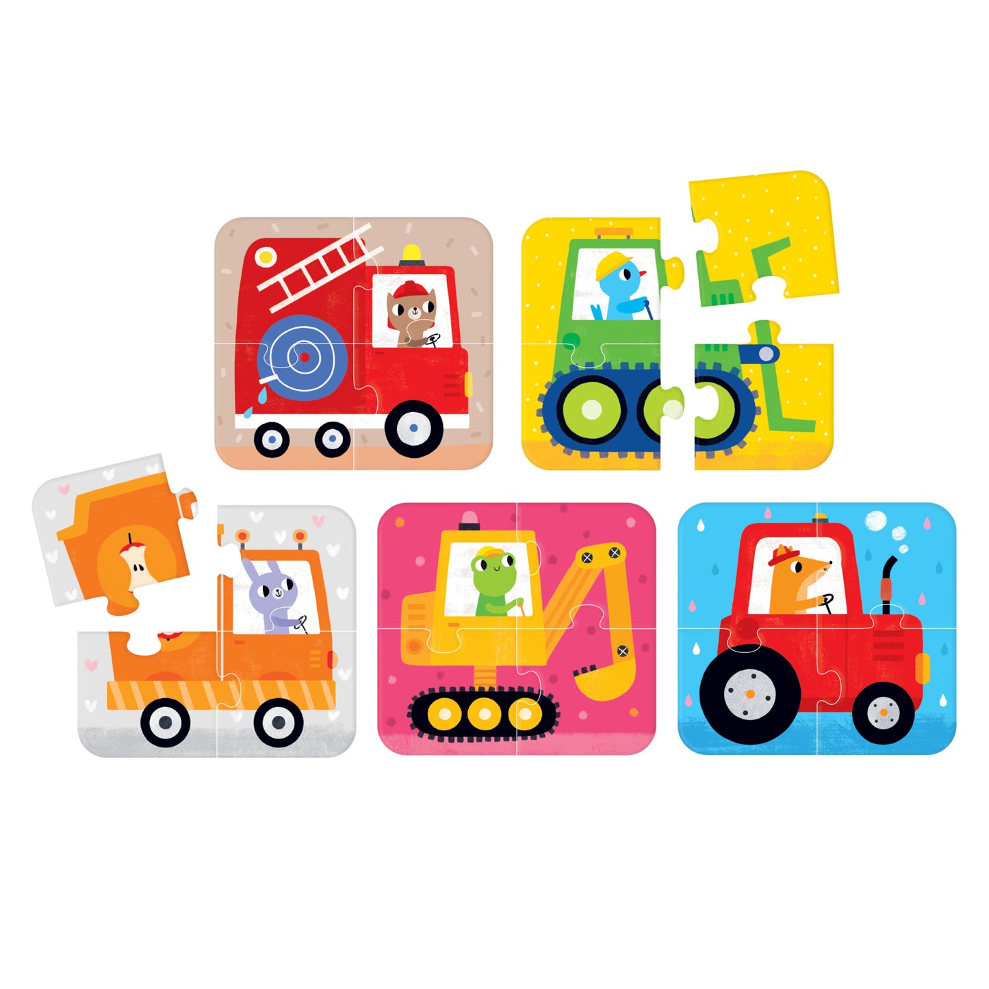 On-the-Go Puzzles Vehicles