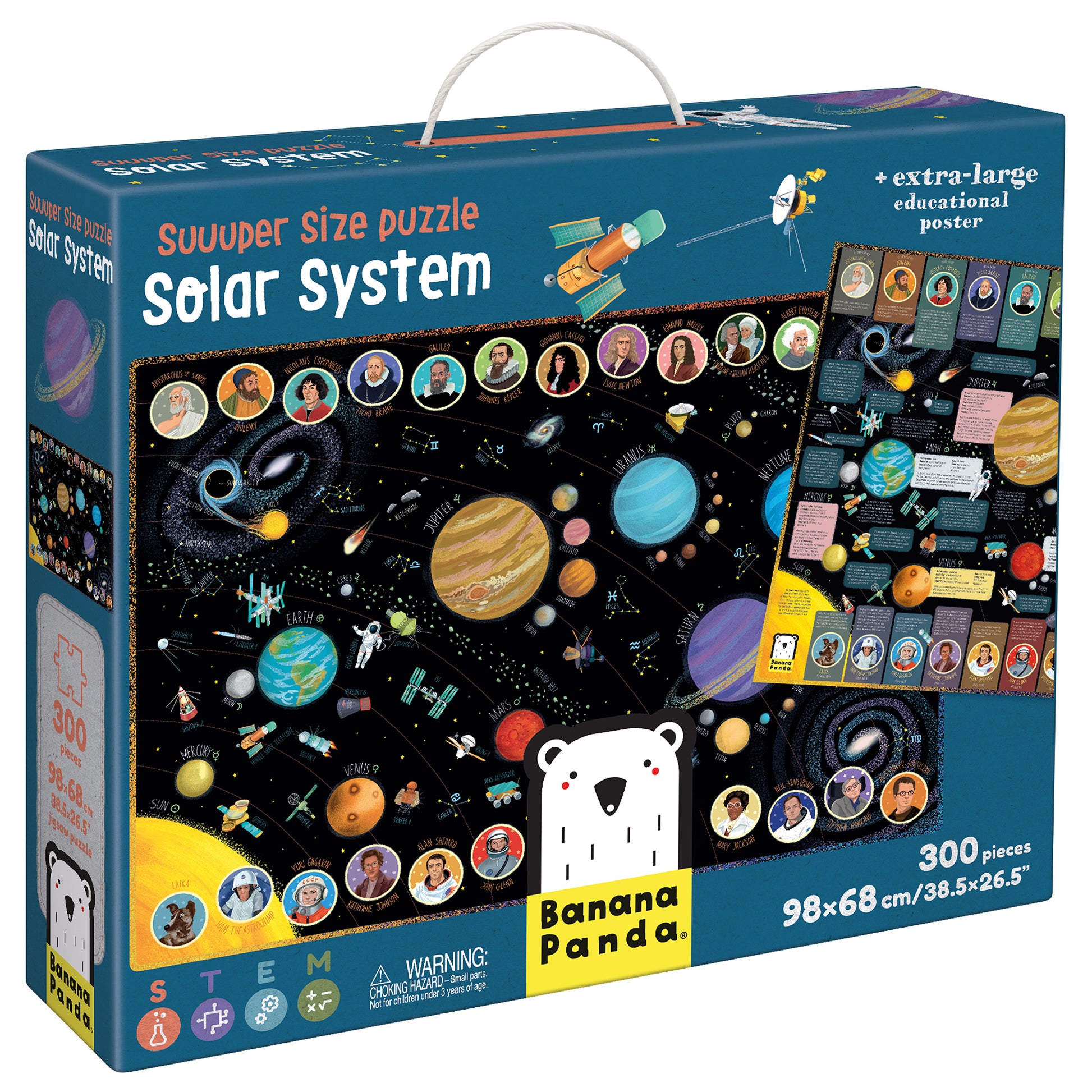 Dėlionė Suuuper Size Puzzle Solar System - Banana Panda